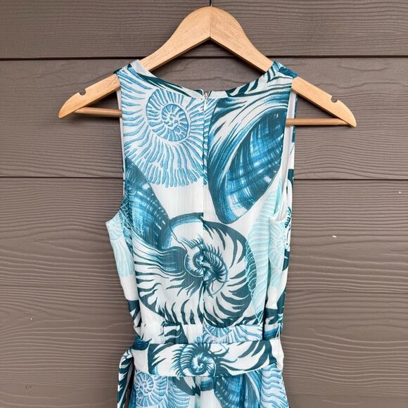 White House Black Market NWT seashell shirt dress - Picture 5 of 6